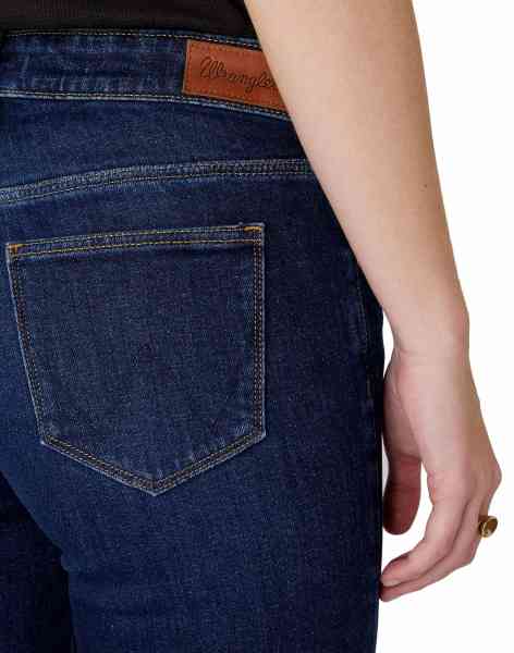 Wrangler Damen Jeans - STRAIGHT DARK VALLEY W28TKK197